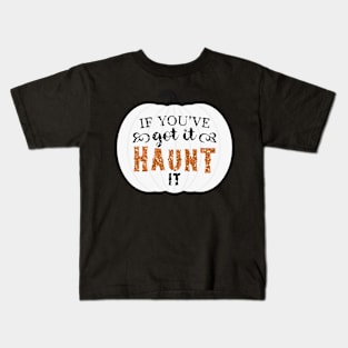 Pumpkin Halloween black Kids T-Shirt